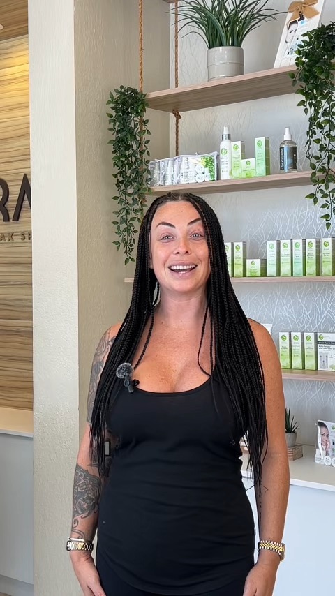 Video testimonial from a Natura Spa laser hair removal client